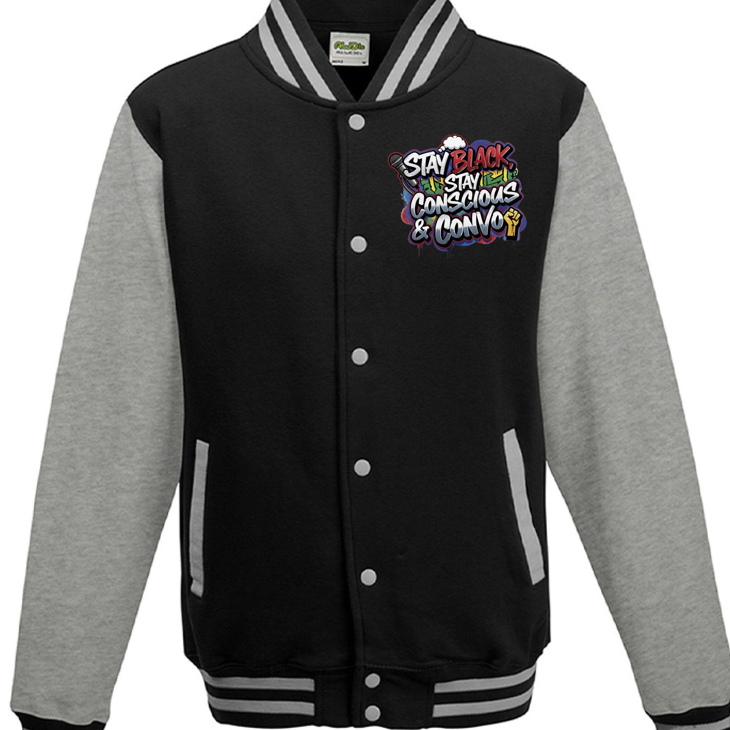 JET BLK/ HTH GRY - FRONT