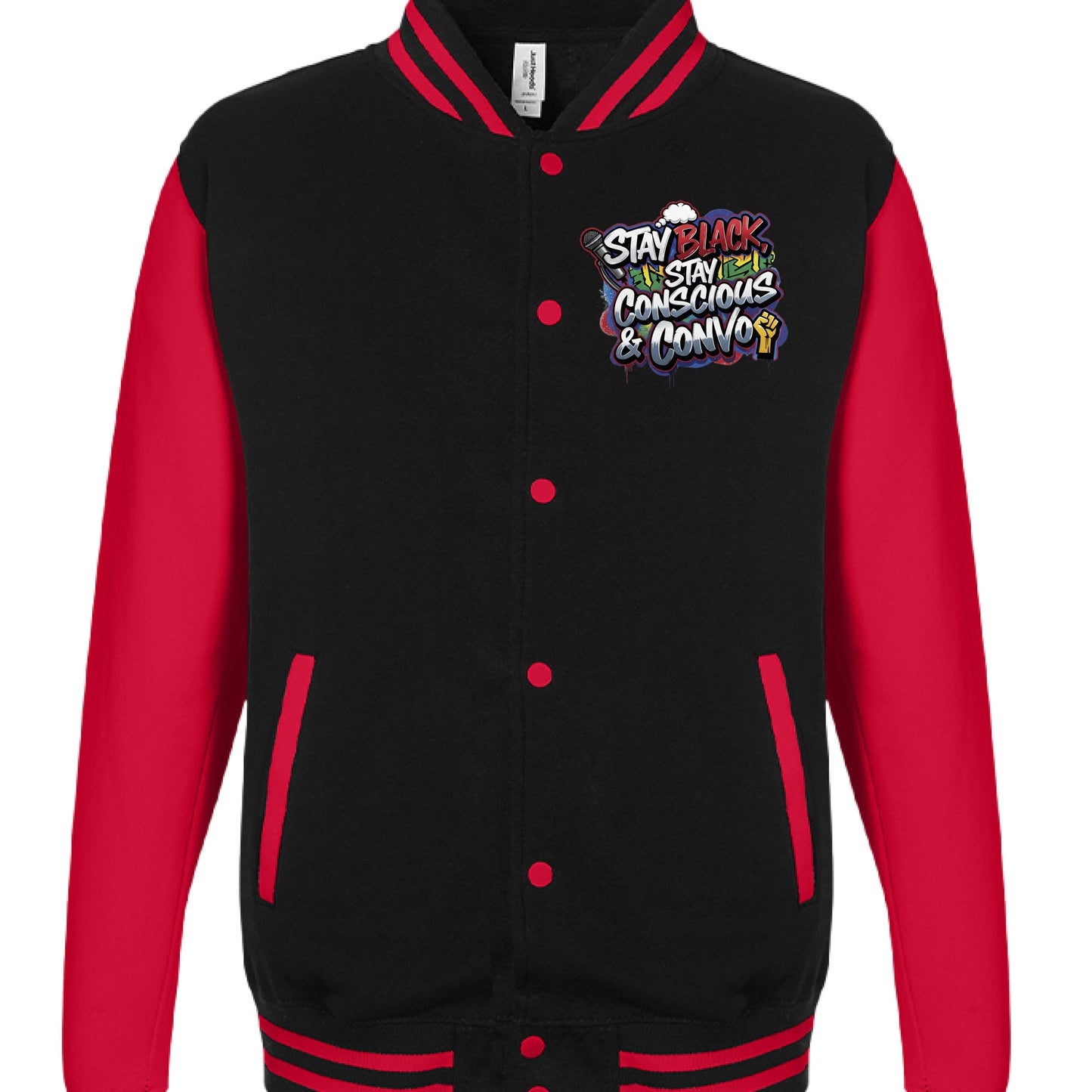 JET BLK/ FIRE RD - FRONT